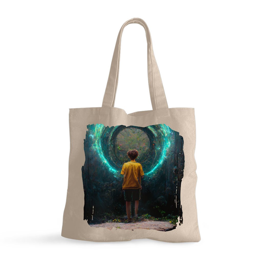 Fantastic World Art Small Tote Bag – Fantasy Shopping Bag – Magic Tote Bag