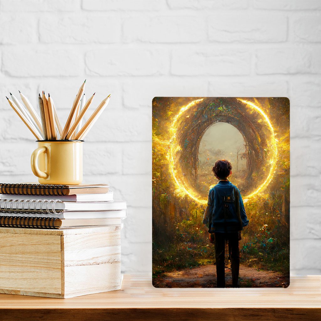 Fairy Land Fantasy Art Metal Photo Prints – Magical Forest Decor Picture