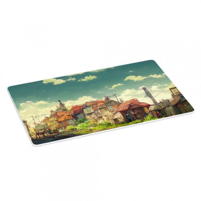 City Pop Anime Print Placemats 2 PCS – Art Placemats for Kitchen Table