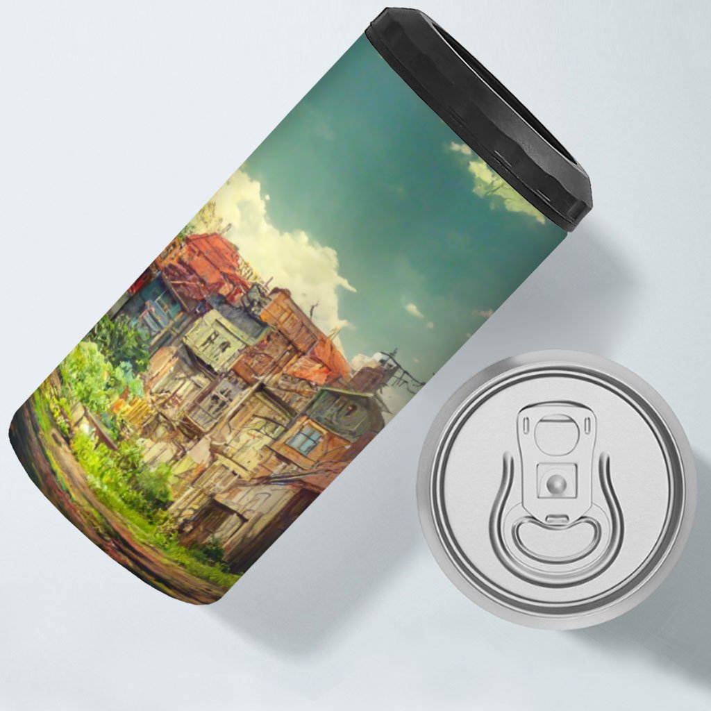 City Pop Anime Print Insulated Slim Can Cooler – Art Can Cooler | Shopamericaio