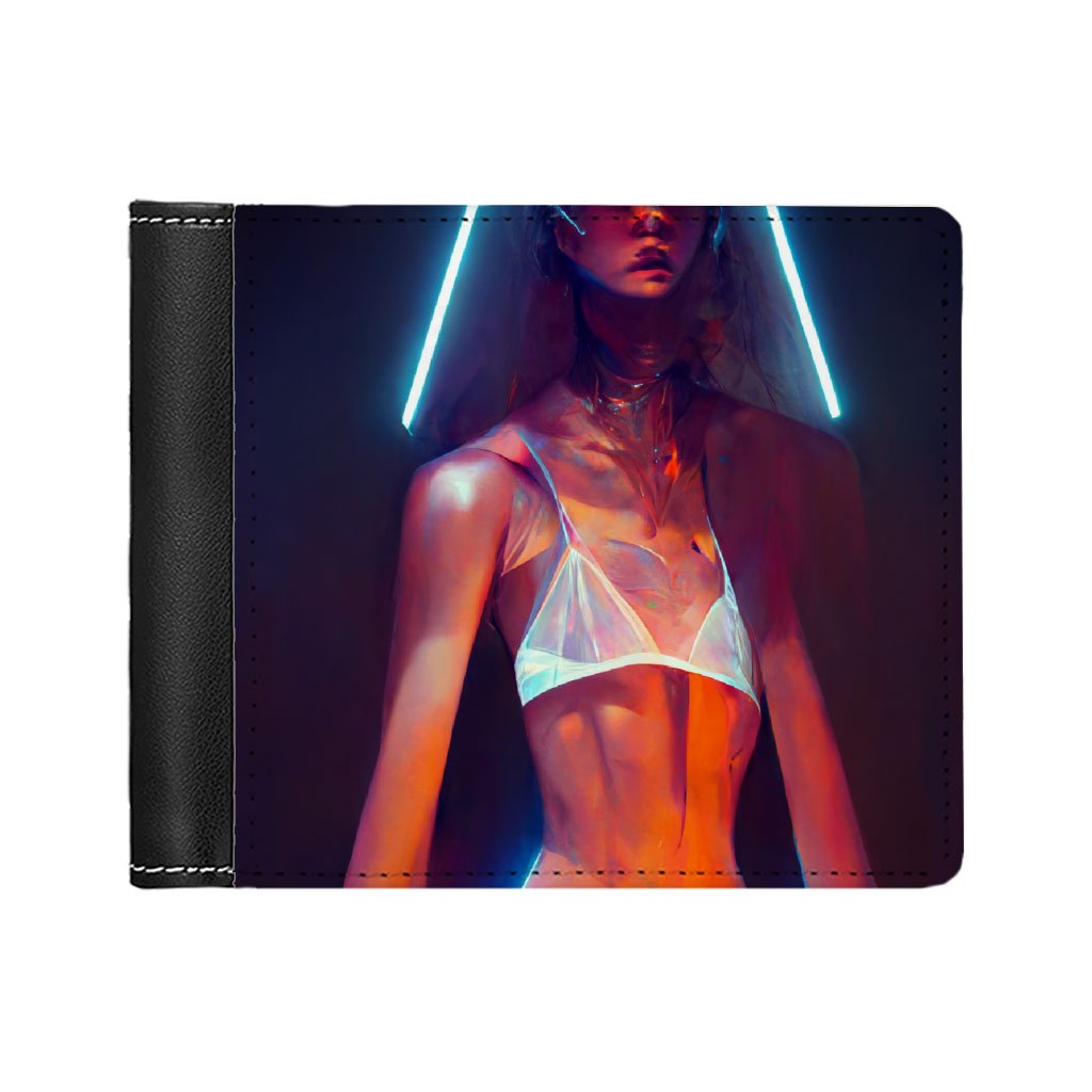 Cool Supermodel Art Men’s Wallet – Futuristic Wallet | Shopamericaio