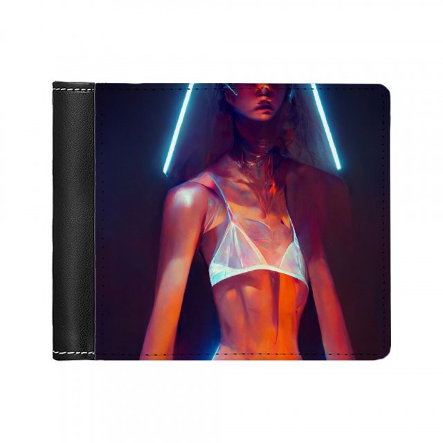 Cool Supermodel Art Men’s Wallet – Futuristic Wallet | Shopamericaio