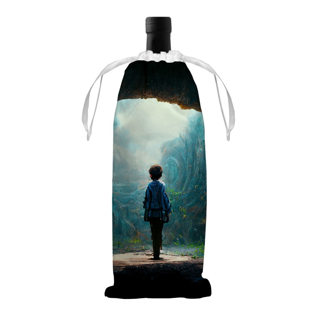 Dream World Fantasy Art Wine Tote Bag – Nature Wine Tote Bag | Shopamericaio