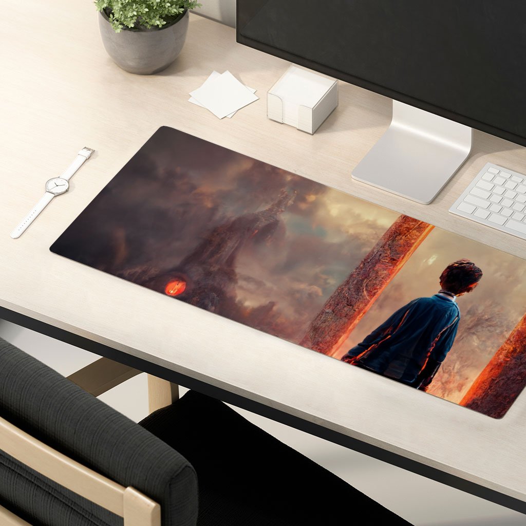 Magical World Fantasy Art Desk Mat – Portal Desk Pad | Shopamericaio