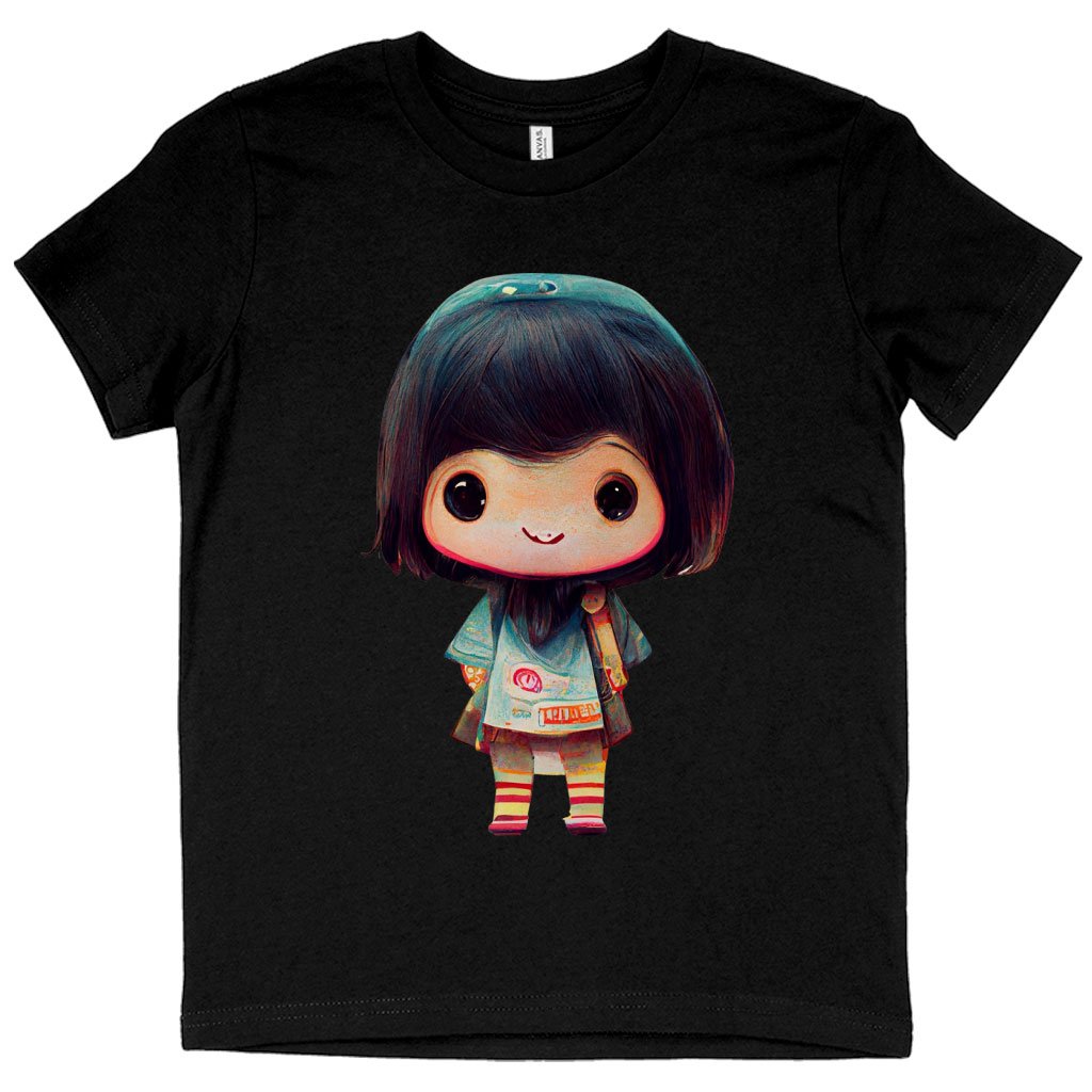 Kawaii Anime Kids’ T-Shirt – Japanese T | Kawaii Baby Girl Toddler T-Shirt