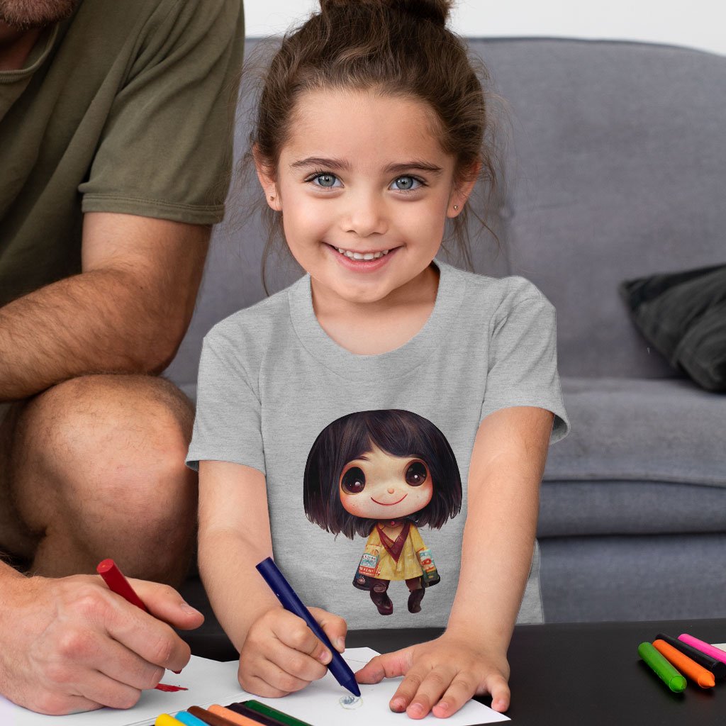 Kawaii Anime Face Toddler T-Shirt – Cute Kids’ T | Kawaii Anime Face Sippy Cup