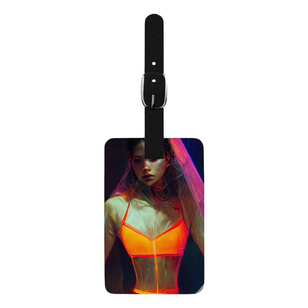 Female Body Silhouette Art Luggage – Graphic Travel Bag – Fantasy Luggage