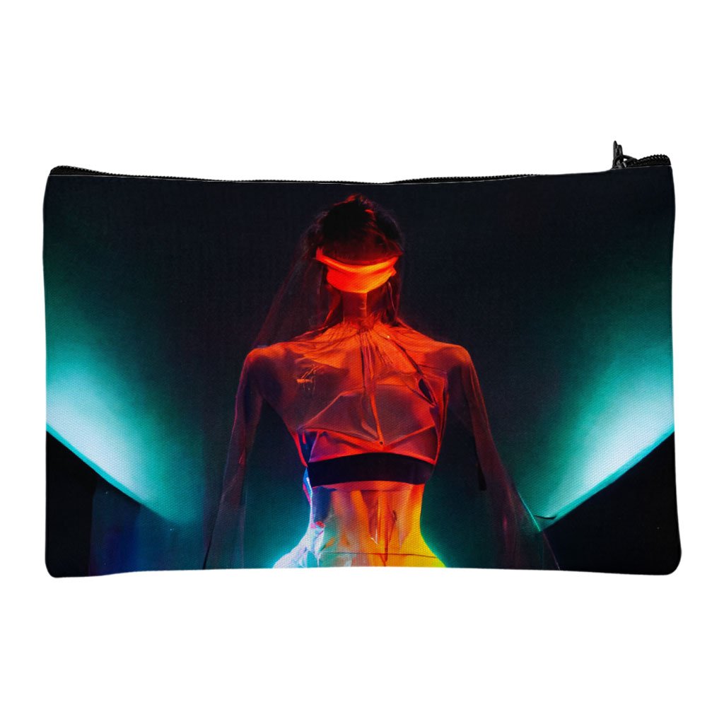 Sci Fi Supermodel Art Makeup Bag – Fantasy Cosmetic Bag | Shopamericaio