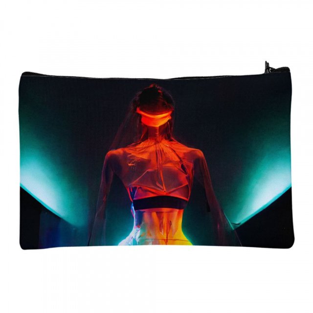 Sci Fi Supermodel Art Makeup Bag – Fantasy Cosmetic Bag | Shopamericaio
