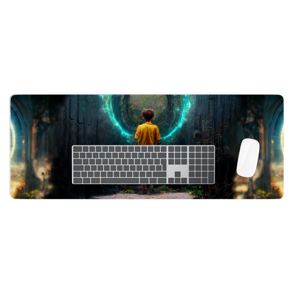 Fantastic World Art Desk Mat – Fantasy Desk Pad – Magic Laptop Desk Mat