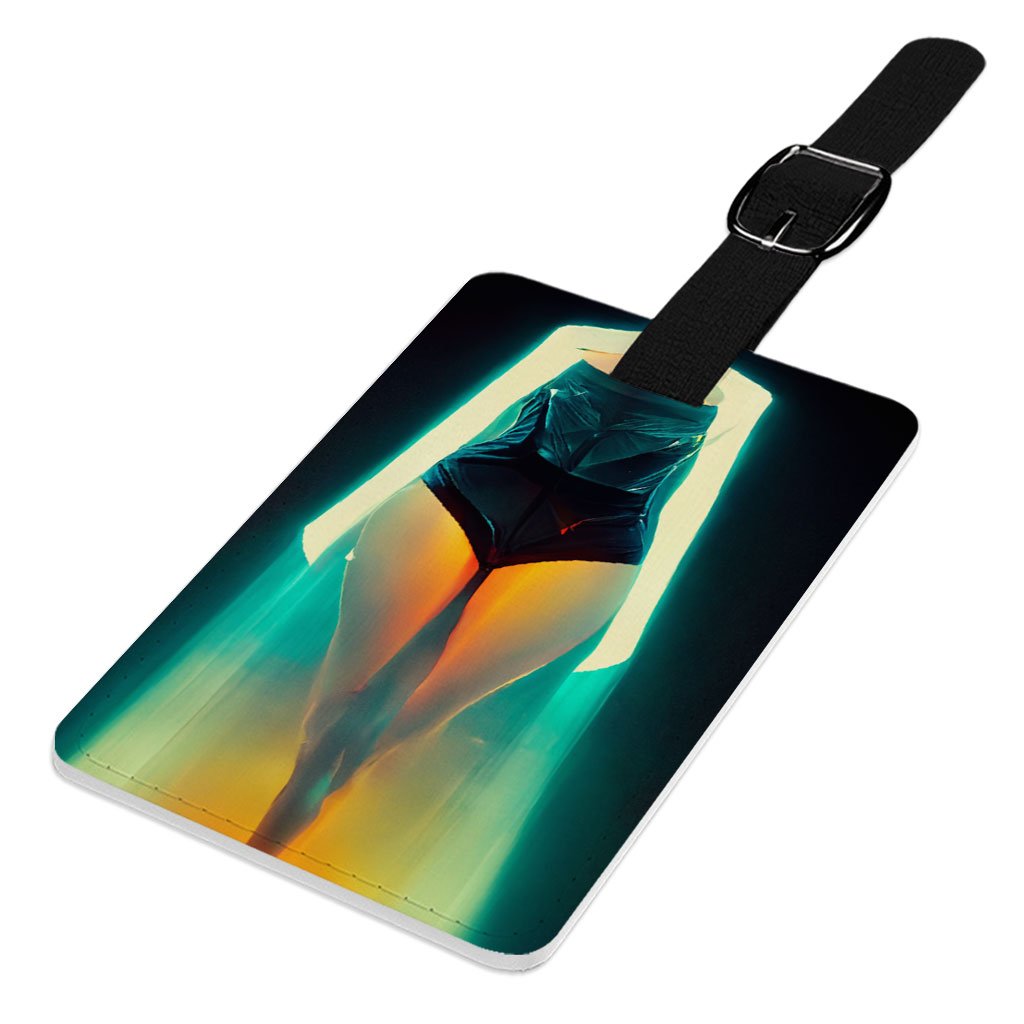 Neon Cyberpunk Woman Luggage – Cool Travel Bag – Graphic Luggage | Shopamericaio