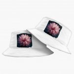 Dahlia Flower Painting Bucket Hat - Nature Hat - Unique Bucket Hat