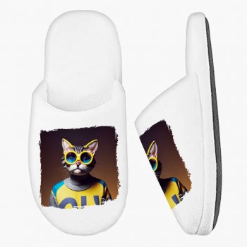 Home & Kitchen | Cat With Cool Glasses Small Tote Bag – Cool Shopping Bag