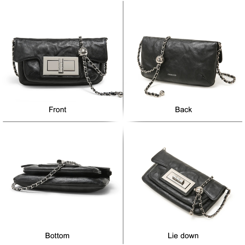 Luxury Underarm and Crossbody Shoulder Bag - Image 4