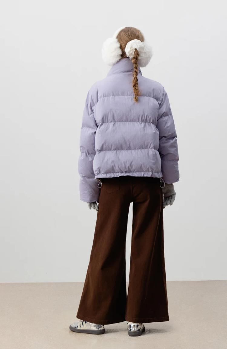 Women’s Winter Plaid Down Coat Puffer Jacket - Image 5