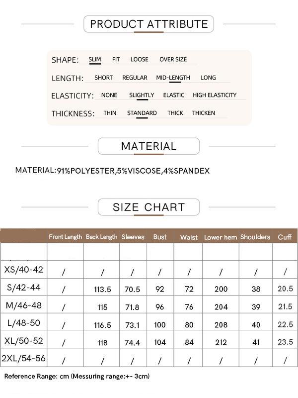 Elegant Stand Collar Twist Pleat Office Dress - Image 7