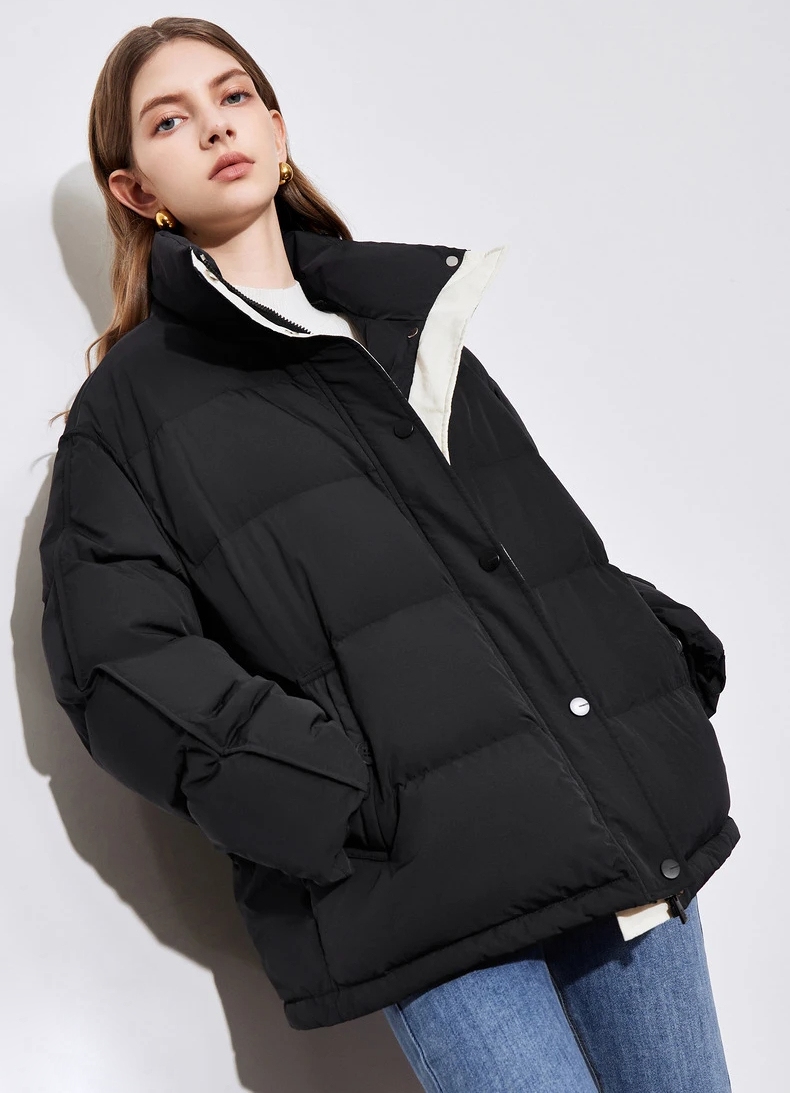 Women’s Winter Hooded Down Jacket - Image 3