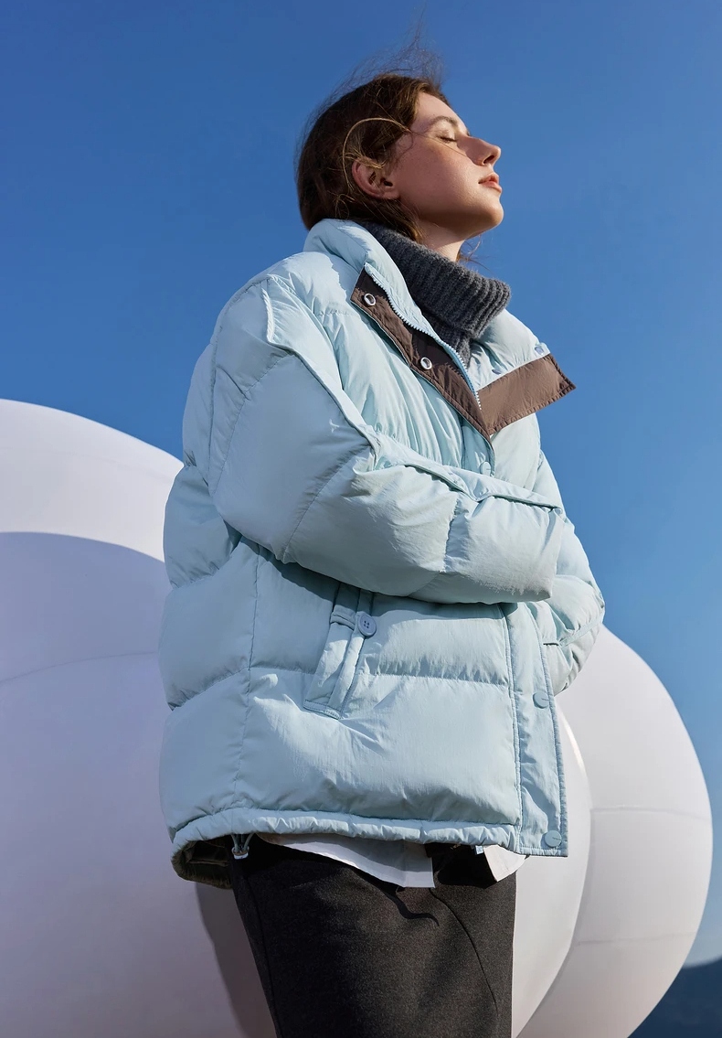 Women’s Winter Hooded Down Jacket - Image 2
