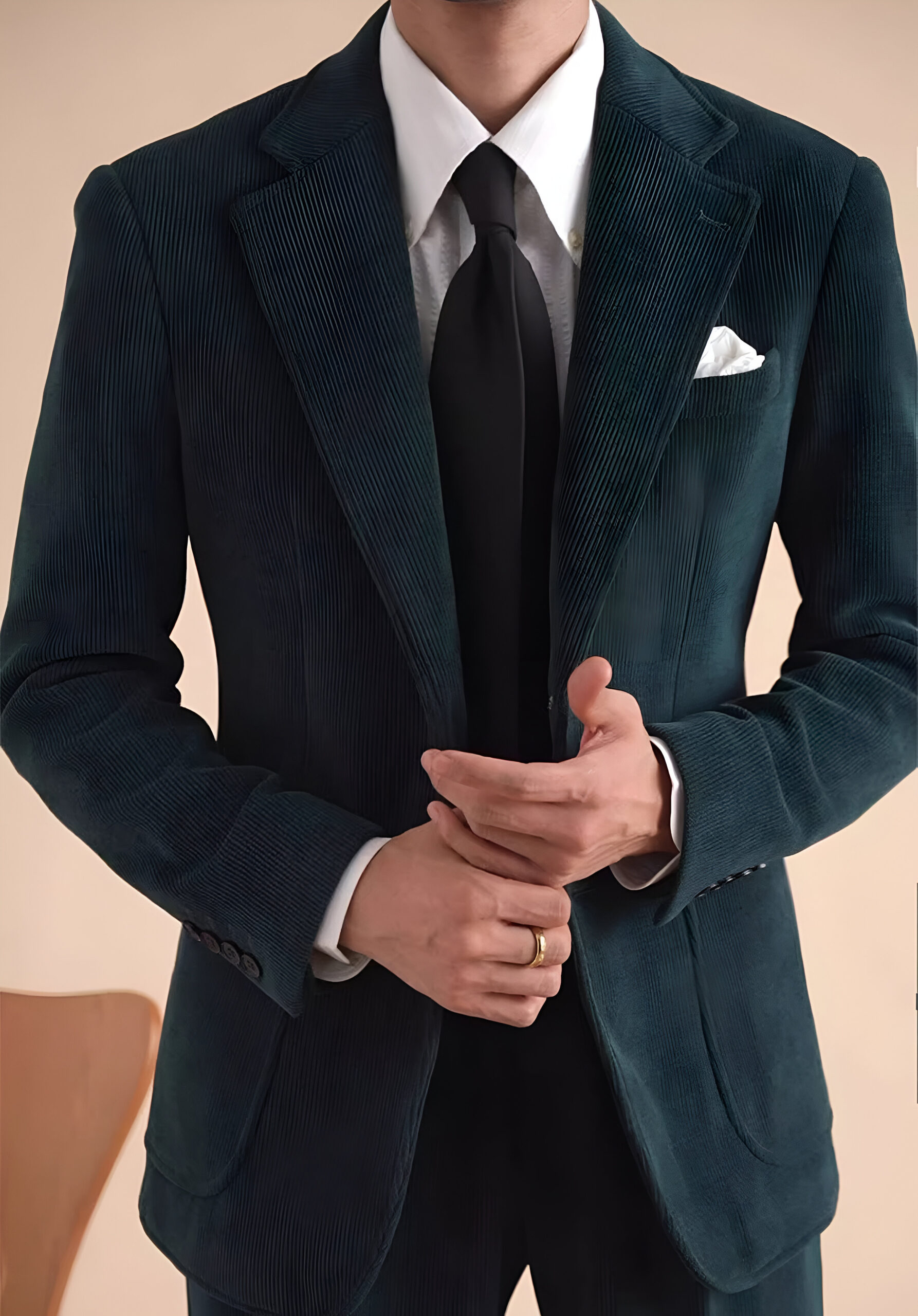 Dark Green Suit