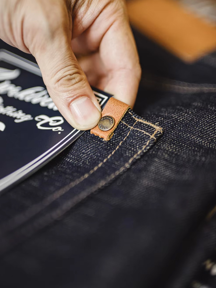 Heavyweight Selvedge Raw Denim Jeans - Image 6