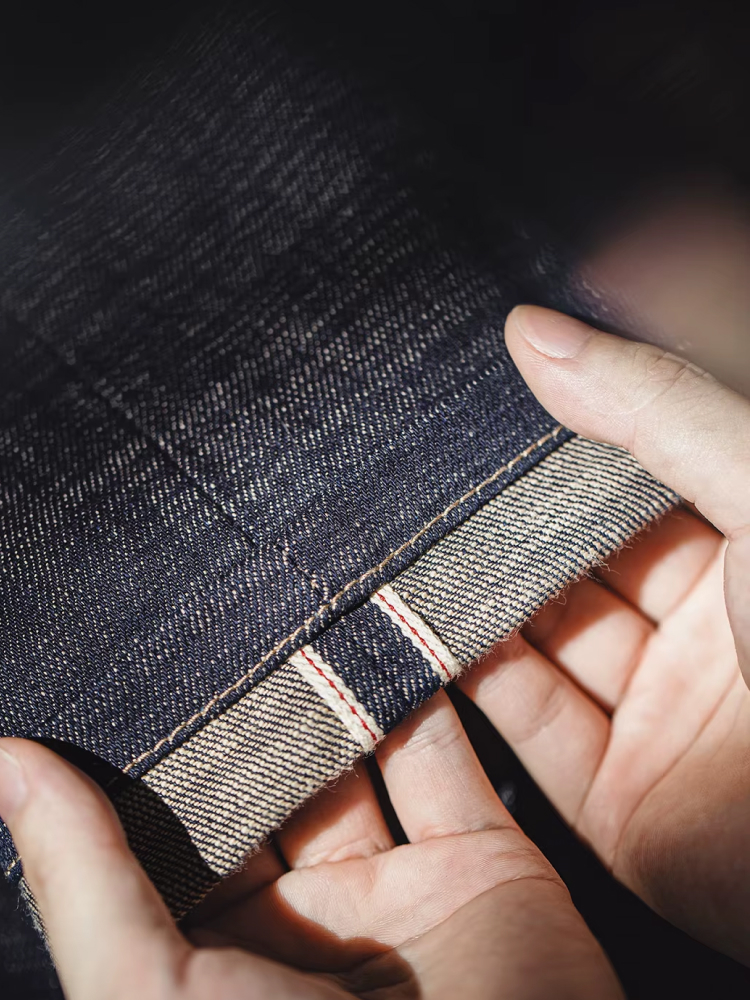Heavyweight Selvedge Raw Denim Jeans - Image 5