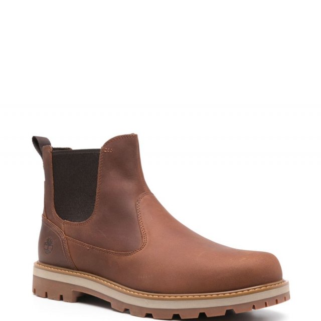 Timberland Men’s Brown Leather Boots - Image 4