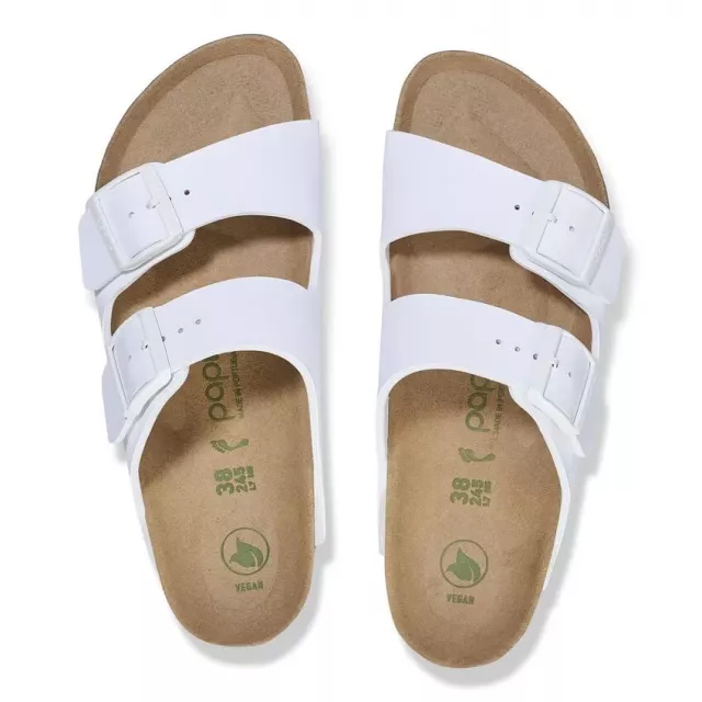 Birkenstock Women’s White Buckle Sandals - Image 5