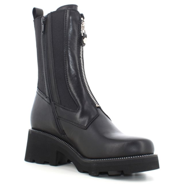 Cult Women's Black Leather Ankle Boots - Image 3