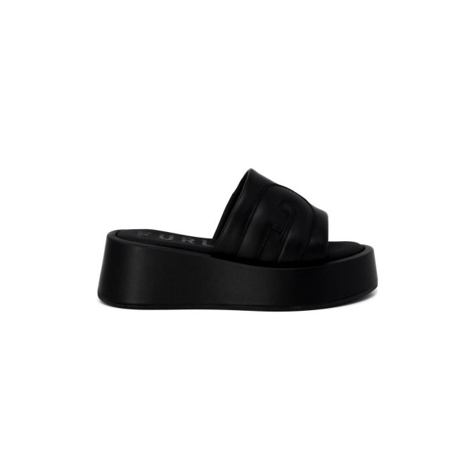 Furla Women's Black Leather Slippers - Image 4