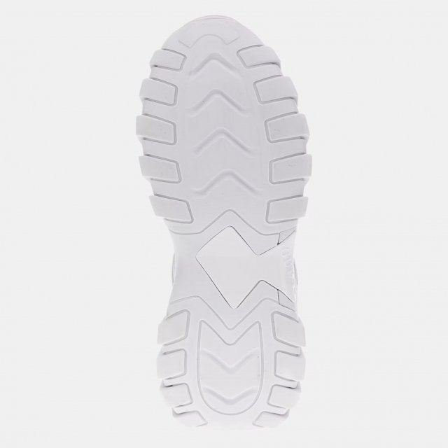 Guess Women's White Lace-Up Sneakers - Image 6