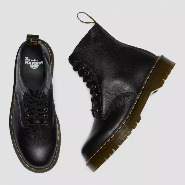 Dr. Martens Women's Black Leather Ankle Boots - Image 4