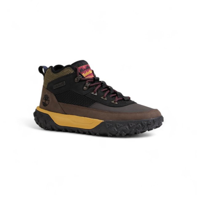 Timberland Men's Brown Fall/Winter Sneakers with Rubber Sole - Image 3