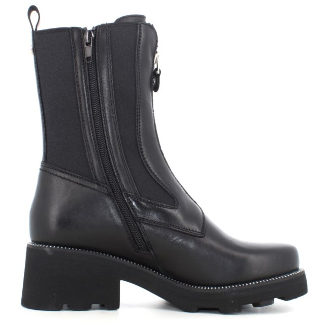 Cult Women's Black Leather Ankle Boots - Image 4