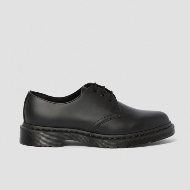 Dr. Martens Men’s Black Leather Lace-Up Shoes - Image 5