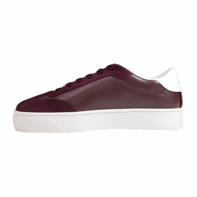 Furla Bordeaux Leather Sneakers for Women - Image 4