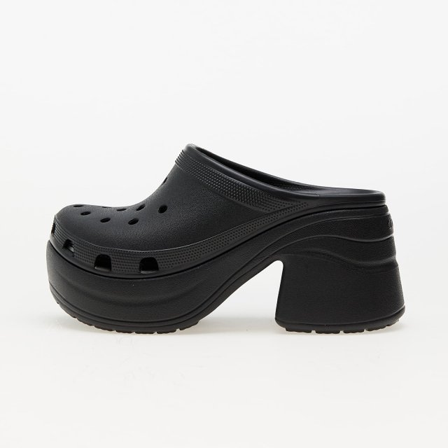 Crocs Women’s Black Platform Sandals - Image 3