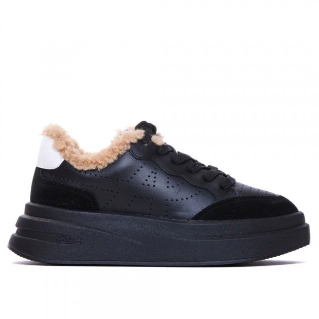 Ash Women's Black Leather Sneakers - Image 3