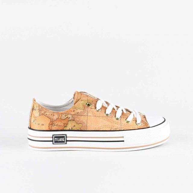 Alviero Martini Prima Classe Women's Beige Sneakers - Spring/Summer Collection - Image 3