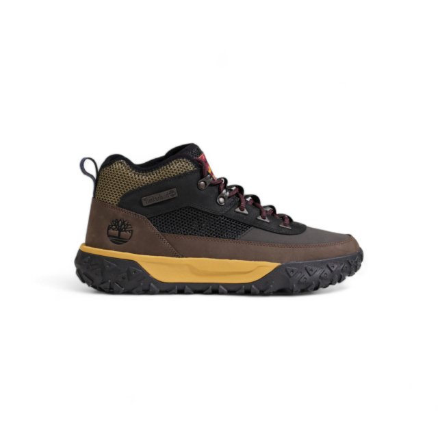 Timberland Men's Brown Fall/Winter Sneakers with Rubber Sole - Image 4