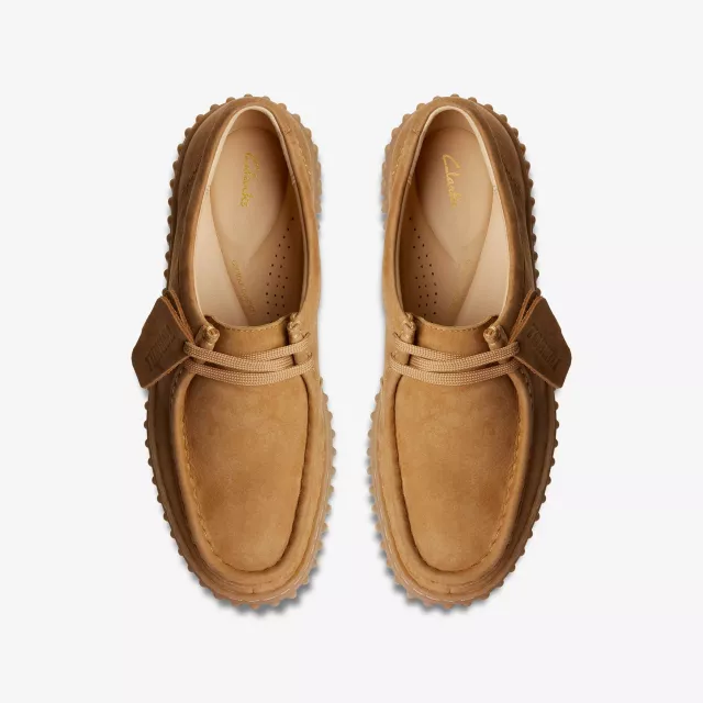 Clarks Women’s Beige Suede Moccasins - Image 3