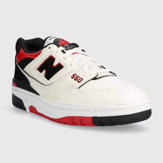 New Balance Men's Red Sporty Sneakers - Image 3