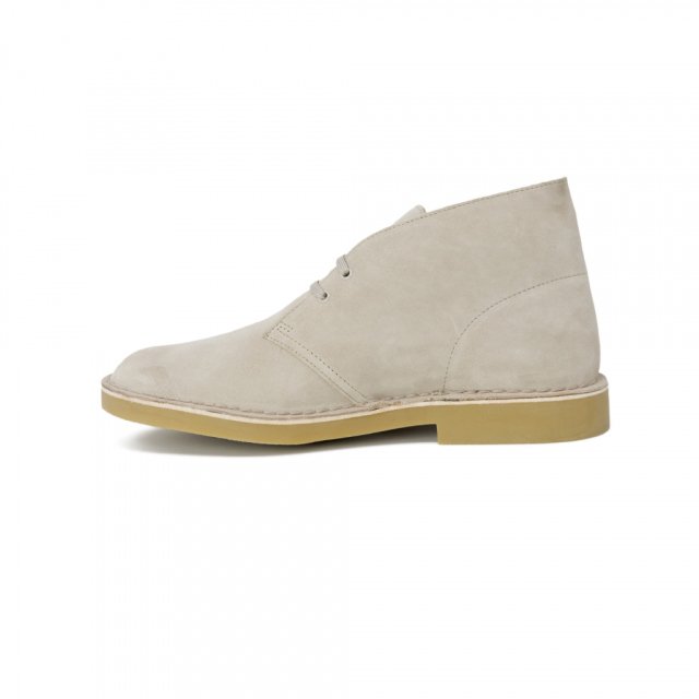 Clarks Men’s Grey Leather Lace-Up Shoes - Image 4