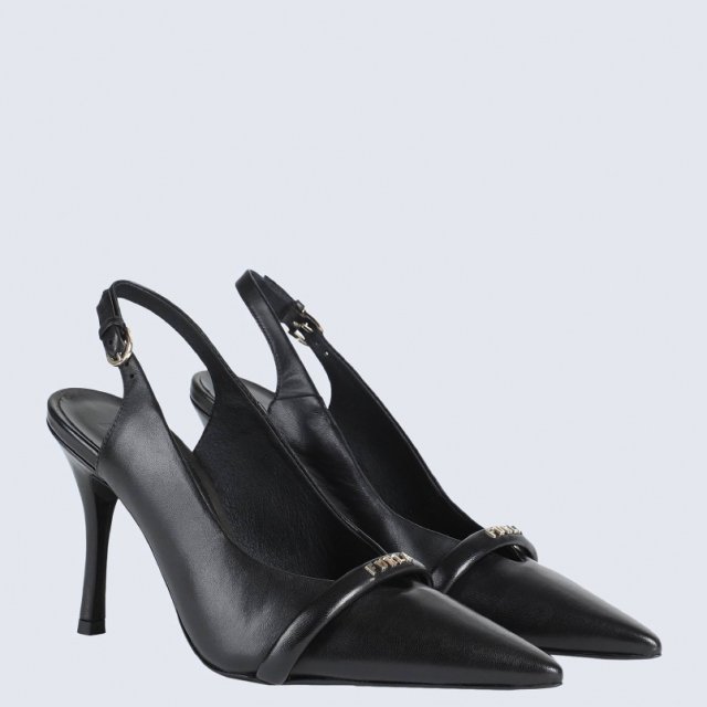 Furla Women's Black Leather Pumps - Image 2