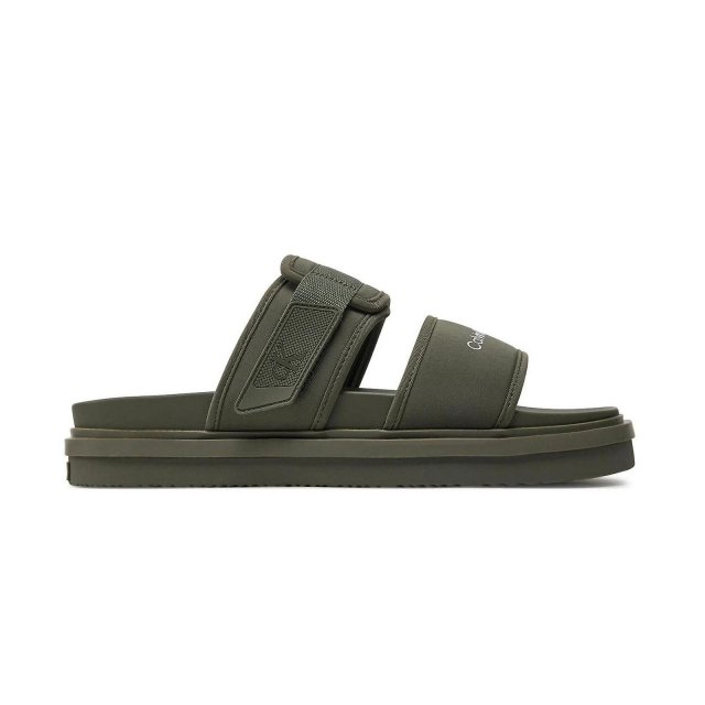 Calvin Klein Jeans Men's Green Sandals - Image 4