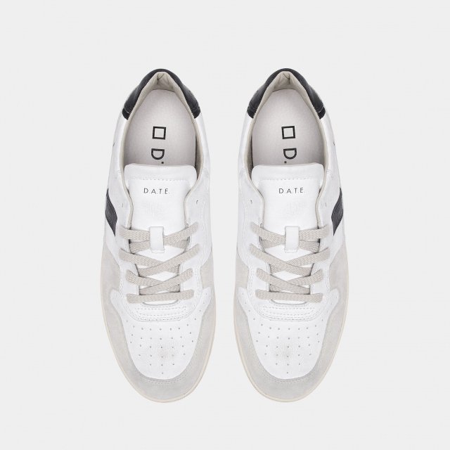 D.A.T.E. Men's Leather Sneakers - Image 4