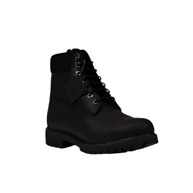 Timberland Men's Black Leather Boots - Image 4