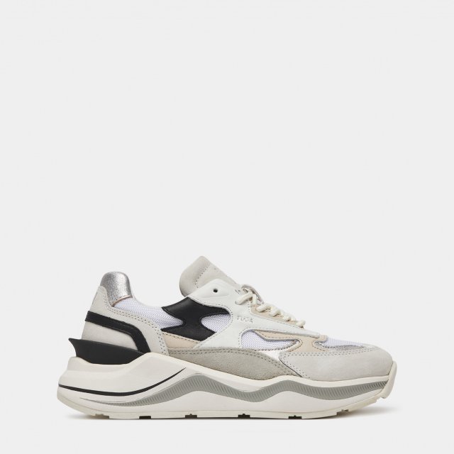 D.A.T.E. Women's Silver Fall/Winter Shoes - Image 4