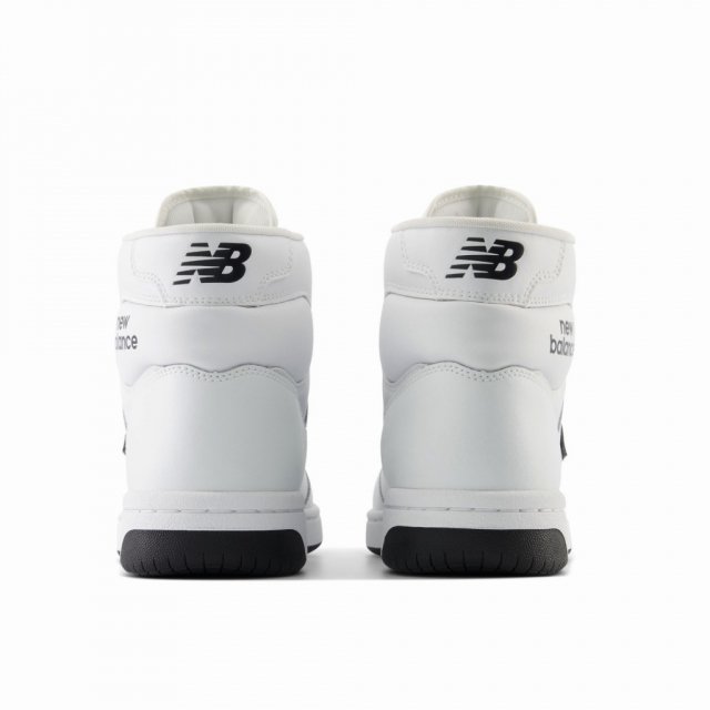 New Balance Women's White Leather Sneakers - Image 5