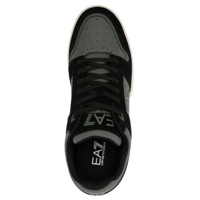 EA7 Men's Green Lace-Up Sneakers for Fall/Winter - Image 4