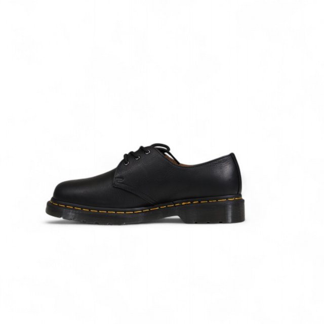 Dr. Martens Men's Black Leather Moccasin Boots - Image 3